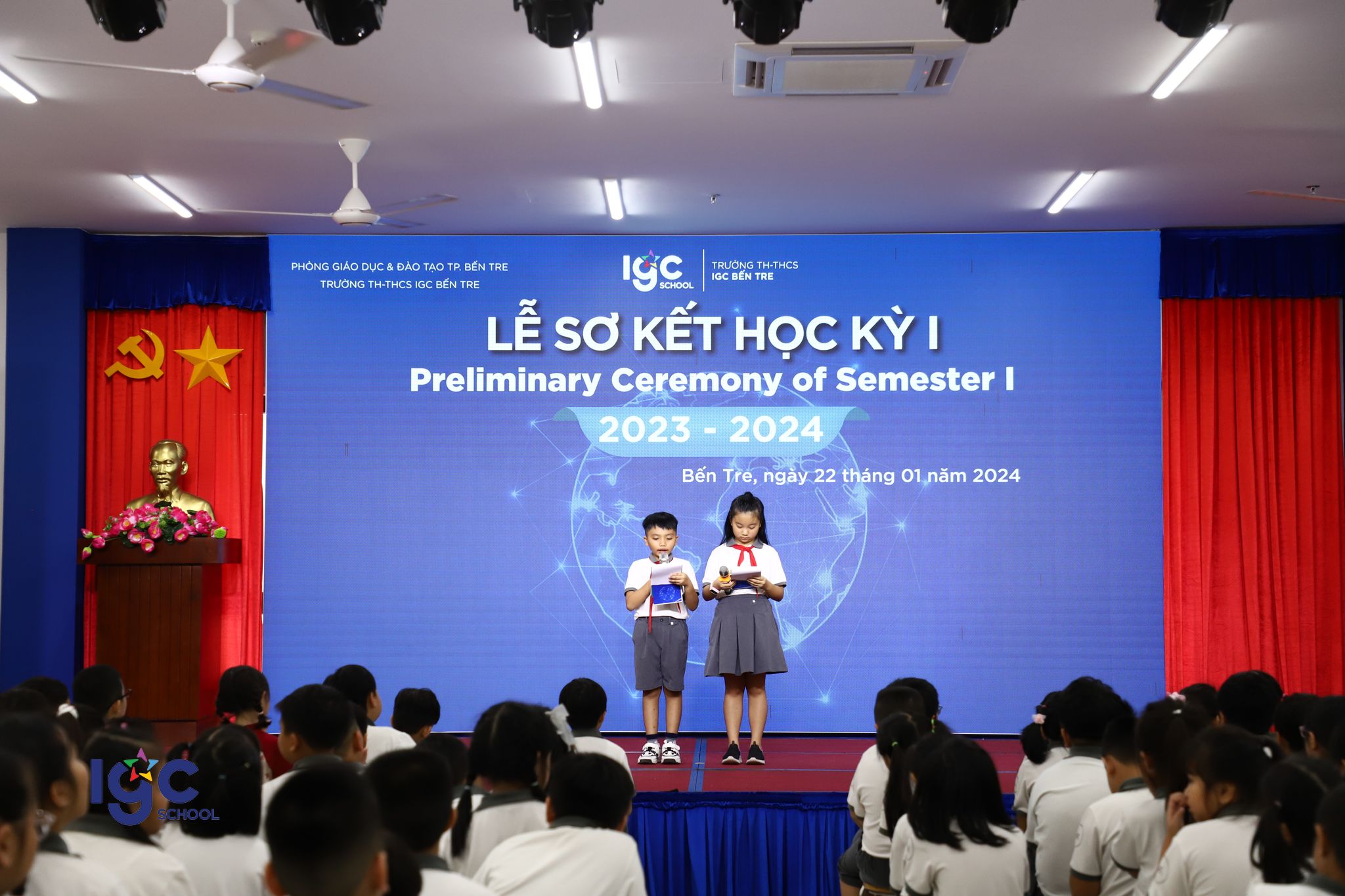 LỄ SƠ KẾT HỌC KỲ I NĂM HỌC 2023 - 2024