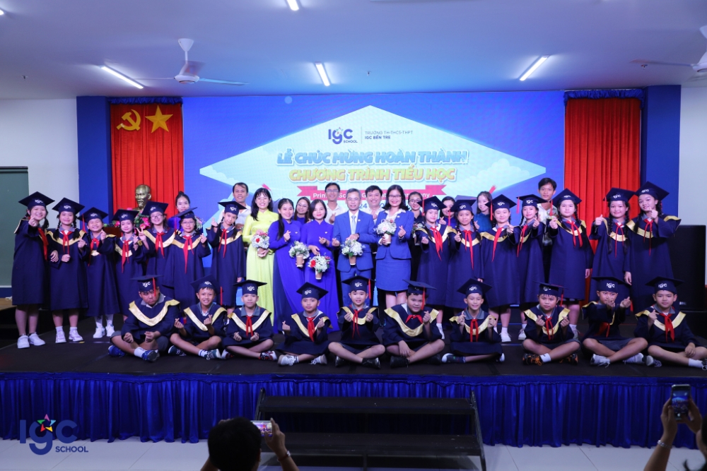 LỄ CHÚC MỪNG HOÀN THÀNH CHƯƠNG TRÌNH TIỂU HỌC TRƯỜNG IGC