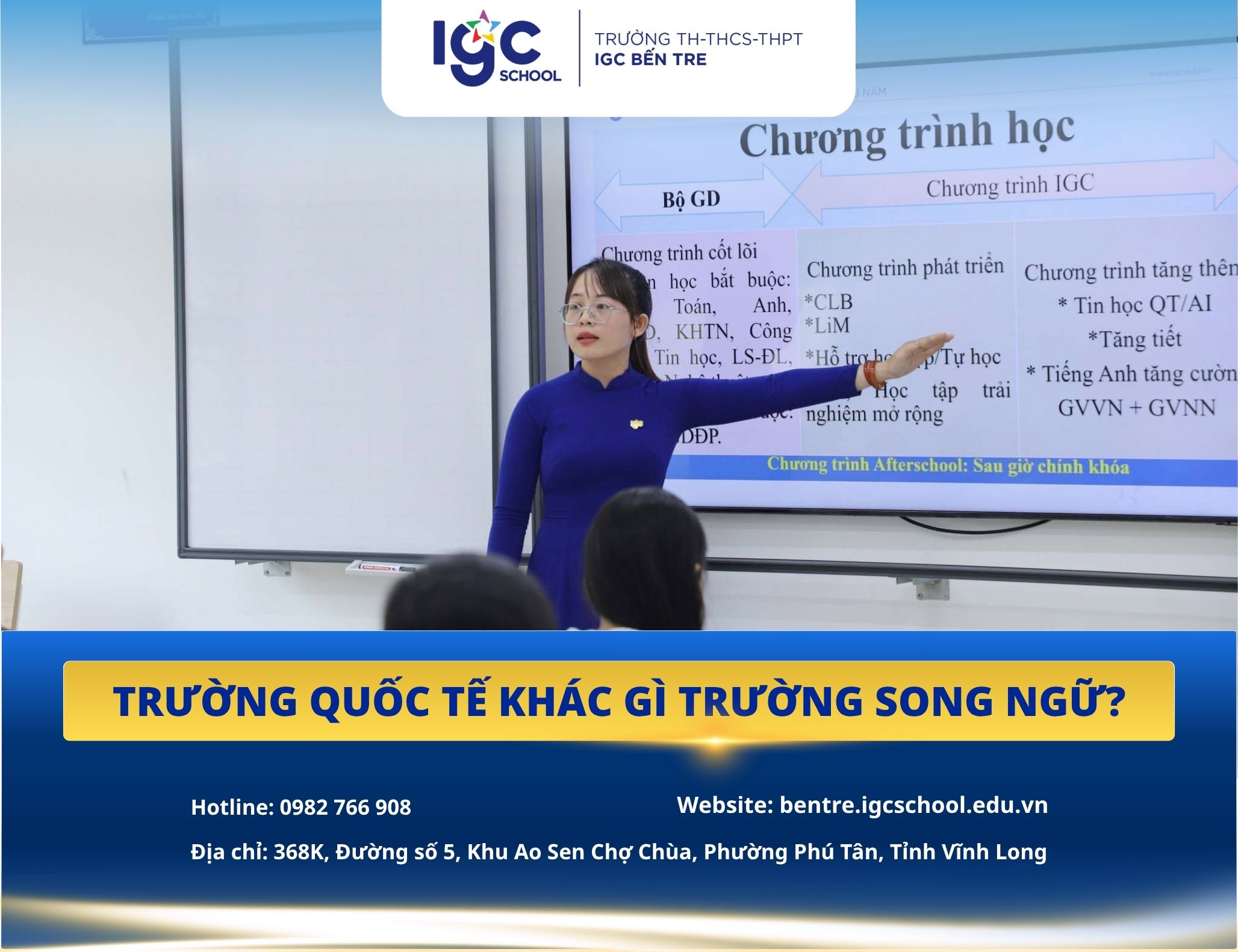 Trường Quốc Tế Khác Gì Trường Song Ngữ? Giải Mã 5 Điểm Khác Biệt 2 Mô Hình Đào Tạo