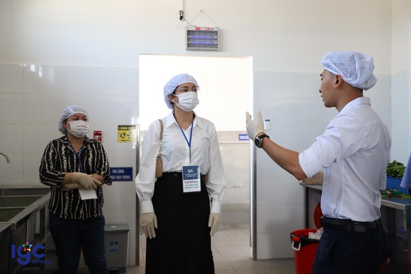 Một buổi tham quan trường IGC Bến Tre của phụ huynh