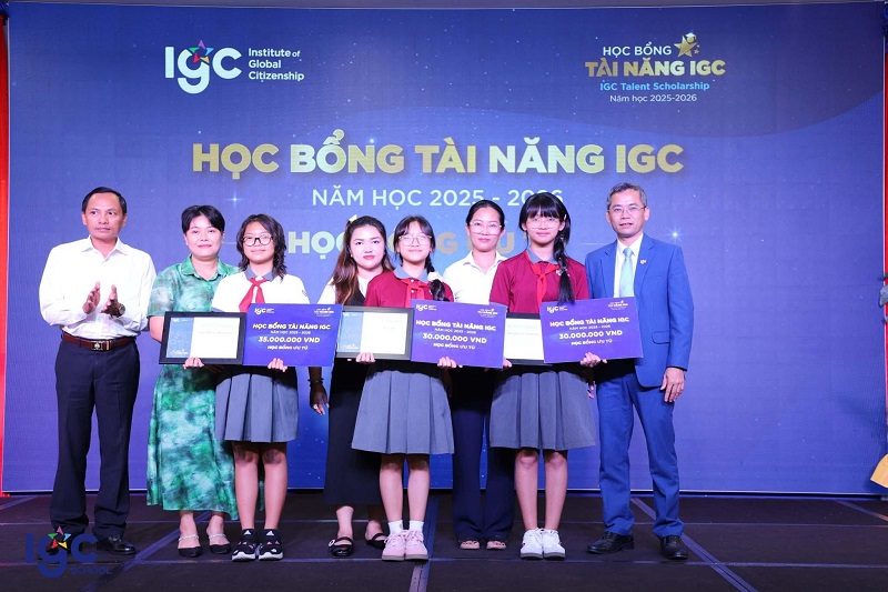 chính sách học bổng IGC Bến Tre