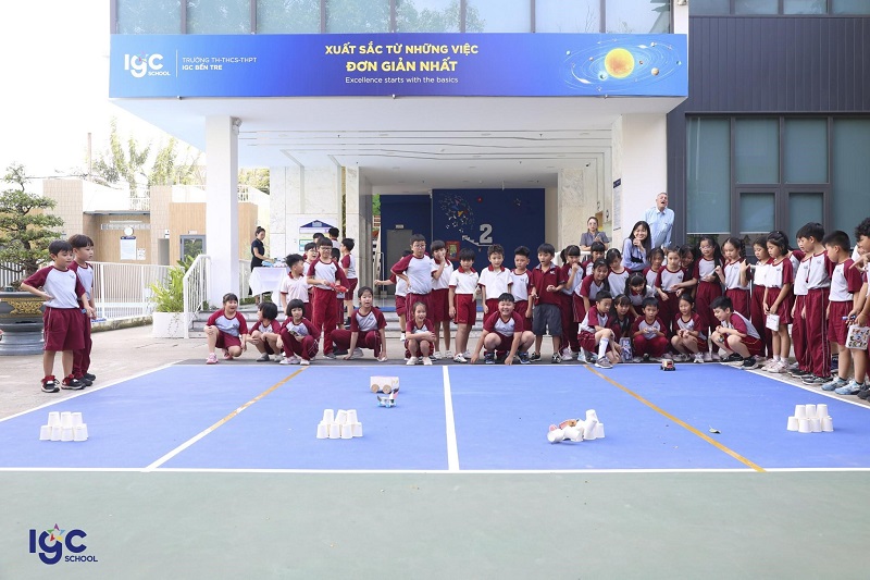 IGC Bến Tre đề cao môi trường học tập trải nghiệm, học sinh tự tin phát triển toàn diện