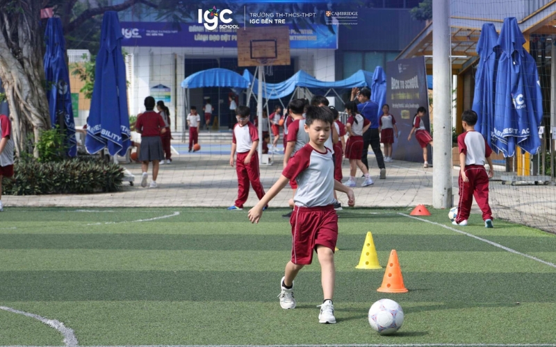 Hoạt động trường bán trú tại Bến Tre IGC