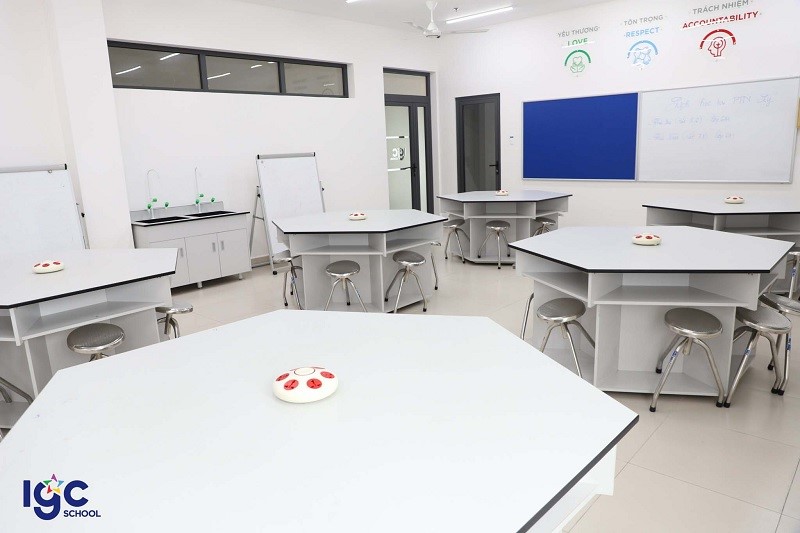 IGC Bến Tre luôn ưu tiên cơ sở vật chất hiện đại - Tạo cảm hứng cho các em