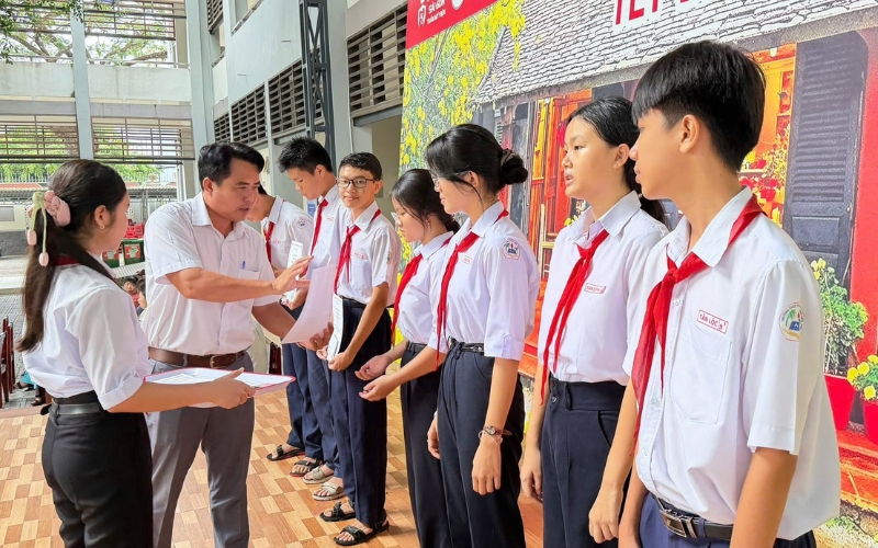 trường THCS Thành Phố Bến Tre