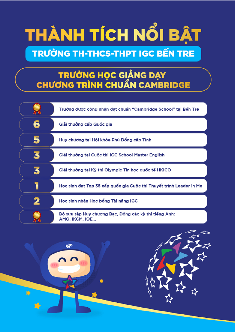 Thành tích của các em là sự động viên lớn lao đối với chúng tôi