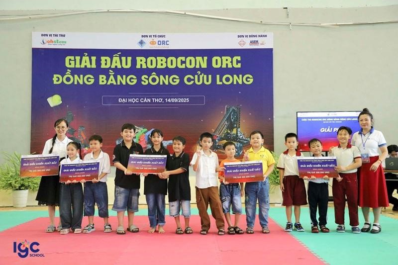 Trường tiểu học song ngữ Bến Tre luôn tạo môi trường để học sinh phát triển toàn diện