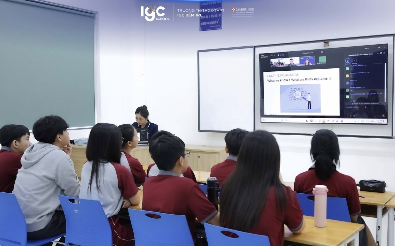 trường quốc tế khác gì trường song ngữ lớp học kết nối