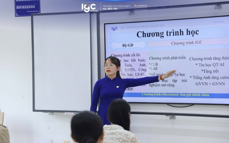 trường quốc tế khác gì trường song ngữ
