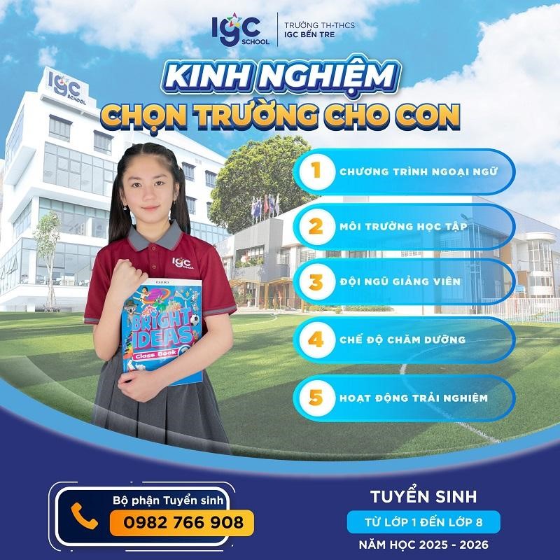 Trường Tư Thục IGC Bến Tre Trường Tư Thục IGC Bến Tre